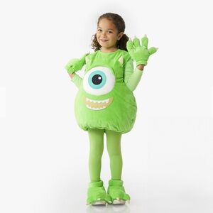 Pottery Barn Kids Disney Pixar Monsters Inc Mike Monster Costume size 2T-3T